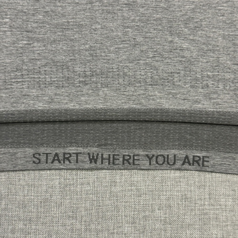 Lululemon Metal Vent Tech T-Shirt Mens Large Gray Training Short Sleeve Crewneck - Picture 2 of 10